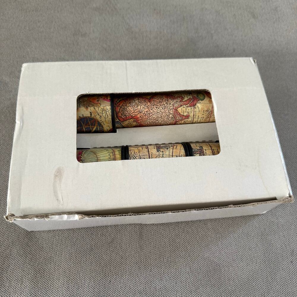 Vintage Bits & Pieces Multifunction Kaleidoscope Map Design #08-7045 Taiwan